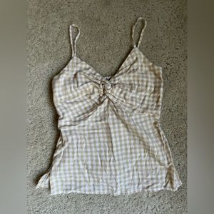 Gingham Old Navy tank top